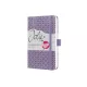 Naptár, A6, heti, 2027, kemény borító, SIGEL "Jolie",  Lavender Purple