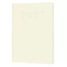 Naptár, tervező, A5, napi, 2027, bézs