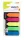 Jelölőcímke, műanyag, nyíl, 5x25 lap, 42x12mm, STICK N, neon színek