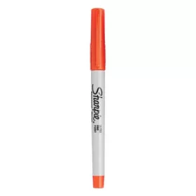   Alkoholos marker, 0,5 mm, kúpos, SHARPIE "Ultra Fine Point", narancs
