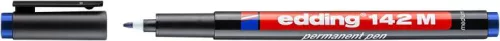 Alkoholos marker, OHP, 1 mm, EDDING "142 M", kék