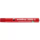 Alkoholos marker, 1,5-3 mm, kúpos, EDDING "2000", piros