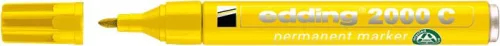 Alkoholos marker, 1,5-3 mm, kúpos, EDDING "2000", sárga