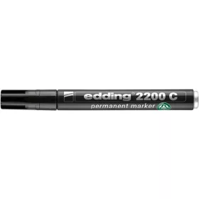   Alkoholos marker, 1-5 mm, vágott, EDDING "2200", fekete
