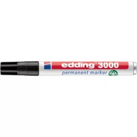   Alkoholos marker, 1,5-3 mm, kúpos, EDDING "3000", fekete