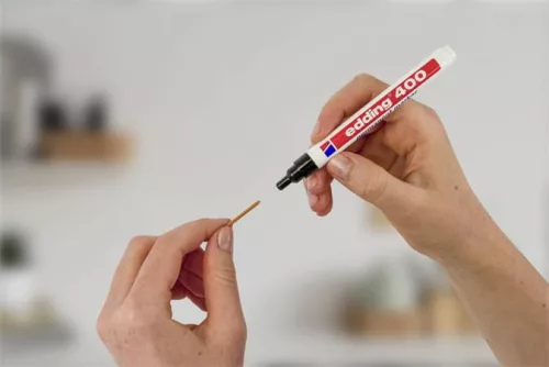 Alkoholos marker, 1 mm, EDDING "400", kék