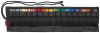 Színesceruza készlet, háromszögletű, FABER-CASTELL "Black Edition", 72 különböző szín