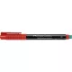 Alkoholos marker, OHP, 0,4 mm, FABER-CASTELL "Multimark 1523", piros