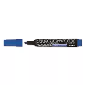   Alkoholos marker, 3-4 mm, kúpos, GRANIT "M860", kék