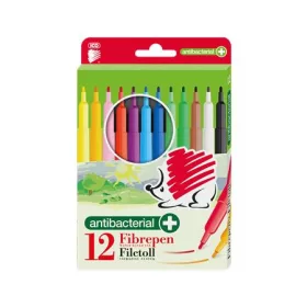   Filctoll készlet, 1 mm, antibakteriális, ICO "Süni 300", 12 különböző szín