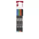 Alkoholos marker készlet, OHP, 2-3 mm, B, ICO, 4 különböző szín