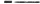 Alkoholos marker, OHP, 0,3 mm, S, ICO, fekete
