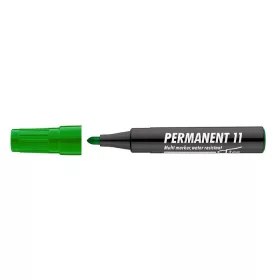   Alkoholos marker, 1-3 mm, kúpos, ICO "Permanent 11", zöld