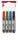 Alkoholos marker készlet, 1-4 mm, vágott, ICO "Permanent 12 XXL", 4 különböző szín