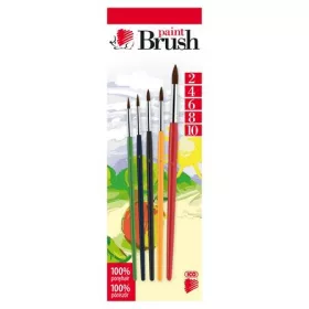 Ecsetkészlet, Ico, póniszőr, 5 db/cs.