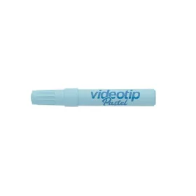   Szövegkiemelő, 1-4 mm, ICO "Videotip", pasztell kék
