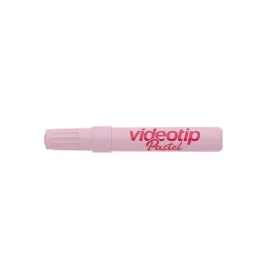   Szövegkiemelő, 1-4 mm, ICO "Videotip", pasztell rózsaszín