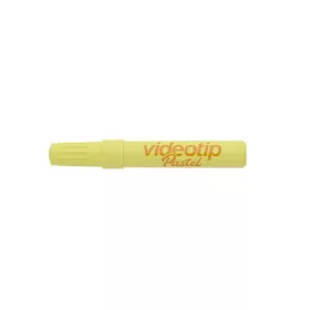   Szövegkiemelő, 1-4 mm, ICO "Videotip", pasztell sárga
