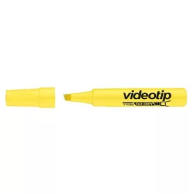 Szövegkiemelő, 1-4 mm, ICO "Videotip", sárga
