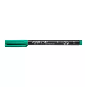   Alkoholos marker, OHP, 0,4 mm, STAEDTLER "Lumocolor® 313 S", zöld