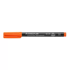   Alkoholos marker, OHP, 1 mm, STAEDTLER "Lumocolor® 317 M", narancssárga