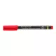 Alkoholos marker, 0,6 mm, STAEDTLER "Lumocolor® special 319 F", piros