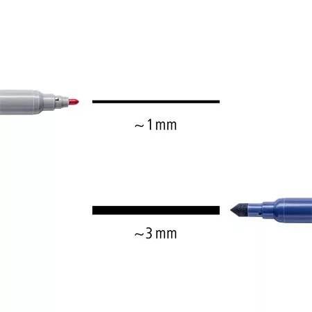Filctoll készlet, 1/3 mm, kétvégű, STAEDTLER® "3280", 20 különböző szín