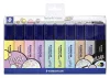Szövegkiemelő készlet, 1-5 mm, STAEDTLER "Textsurfer Classic Pastel 364 C", 10 különböző szín