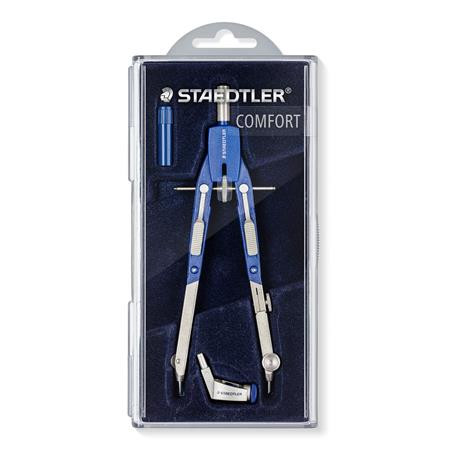 Körző készlet, precíziós, 3 darabos, STAEDTLER "Mars® comfort 552"