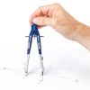 Körző készlet, precíziós, 3 darabos, STAEDTLER "Mars® comfort 552"
