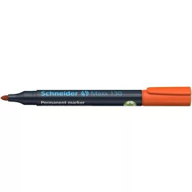   Alkoholos marker, 1-3 mm, kúpos, SCHNEIDER "Maxx 130", narancssárga