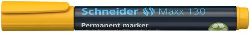 Alkoholos marker, 1-3 mm, kúpos, SCHNEIDER "Maxx 130", sárga