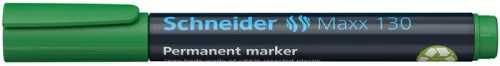 Alkoholos marker, 1-3 mm, kúpos, SCHNEIDER "Maxx 130", zöld