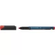 Alkoholos marker, OHP, 0,4 mm, SCHNEIDER "Maxx 220 S", piros