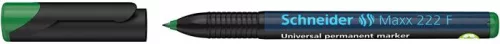 Alkoholos marker, OHP, 0,7 mm, SCHNEIDER "Maxx 222 F", zöld
