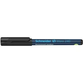   Alkoholos marker, 1-2 mm, kúpos, SCHNEIDER "Maxx 240", fekete