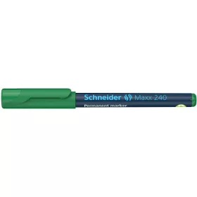   Alkoholos marker, 1-2 mm, kúpos, SCHNEIDER "Maxx 240", zöld