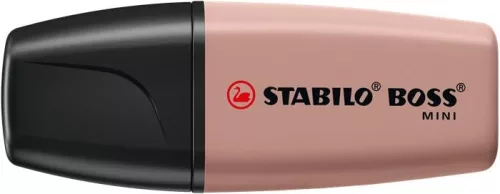 Szövegkiemelő, 1-4 mm, STABILO "Boss Mini Nature vibes", sötétbarna