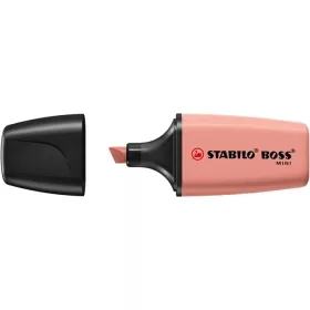   Szövegkiemelő, 1-4 mm, STABILO "Boss Mini Nature vibes", vörösbarna