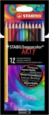 Akvarell ceruza Stabilo, 12 db-os készlet
