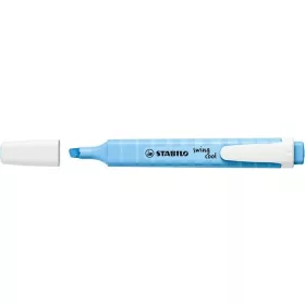   Szövegkiemelő, 1-4 mm, STABILO "Swing Cool Pastel", jeges kék