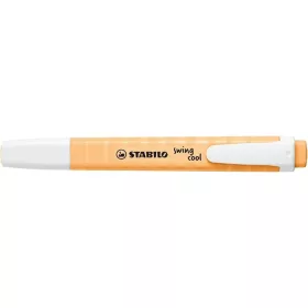   Szövegkiemelő, 1-4 mm, STABILO "Swing cool Pastel", halvány narancs