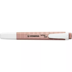   Szövegkiemelő, 1-4 mm, STABILO "Swing cool NatureCOLORS", sötétbarna