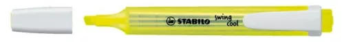 Szövegkiemelő, 1-4 mm, STABILO "Swing Cool", sárga
