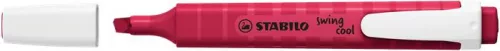 Szövegkiemelő, 1-4 mm, STABILO "Swing Cool NatureCOLORS Wildflowers", burgundi