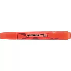   Szövegkiemelő, 1-4 mm, STABILO "Swing Cool", piros