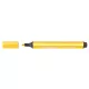 Filctoll, 1,5-2 mm, rugós hegy, STABILO "Trio Scribbi", sárga