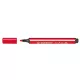 Filctoll, 1,5-2 mm, rugós hegy, STABILO "Trio Scribbi", piros