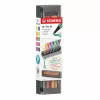 Filctoll készlet, 1 mm, STABILO "Pen 68", 10 db-os asztali készlet