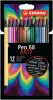 Filctoll készlet, 1 mm, STABILO "Pen 68 ARTY", 12 különböző szín
